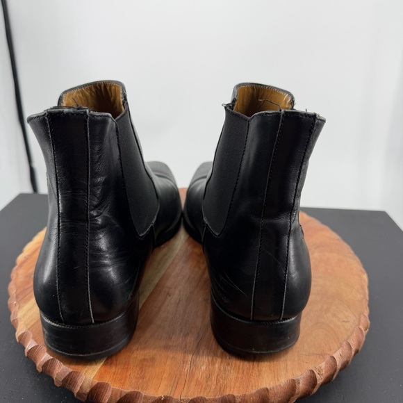 Jack Erwin Ellis Chelsea Boots black leather distressed sz 11 main image 10